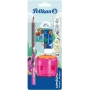 Pelikan mokymosi pieštukų rinkinys Combino BS, Rad., Ansp., rožinis (821612)
