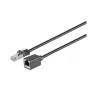 Microconnect STP6005SEXT tinklo kabelis 0,5 m Cat6 F/UTP (FTP) juodas