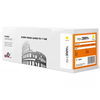 Toneras OKI C310 TO-C310YN geltonas 100% naujas