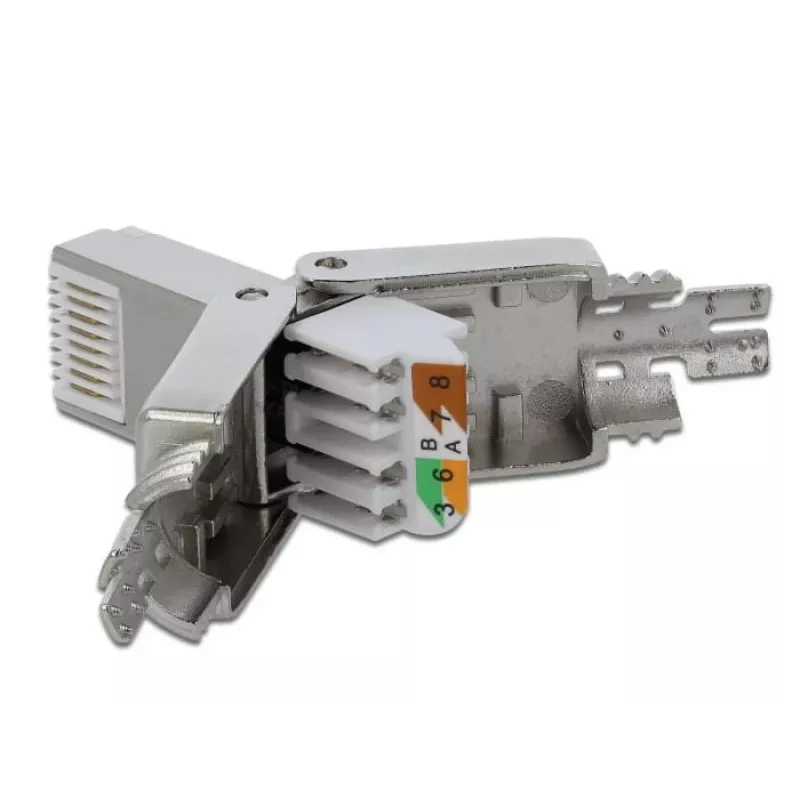 Jungtis DeLOCK 86477 RJ-45 pilka