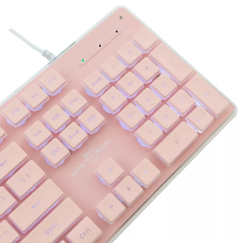 Žaidimų pelė White Shark Tachi GK-003441, ergonomiškas dizainas, RGB apšvietimas, laidinė