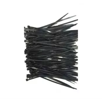 Kabelio raištis Gembird NYTFR-250X3.6 nailoninis juodas 100 vnt.