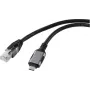 Renkforce USB tinklo adapterio laidas [1x USB-C® kištukas - 1x RJ45 kištukas] 5.00 m aliuminio kištukas (RF-6055782)
