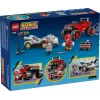 LEGO SONIC THE HEDGEHOG 77118 Silver'o automobilis prieš Knuckles'o monstrų sunkvežimį