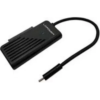 LC-Power adapteris USB-C, skirtas 1xNVMe-M.2 SSD ir 1x2.5''/3.5'' HDD/SSD (LC-ADA-USB-SATA-NVME)