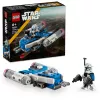 LEGO Star Wars Kapitono Rekso Y-Wing mikrokovas – Žvaigždžių karų: Klonų karai žaislinis erdvėlaivis su minifigūrėle, 6+ metų berniukams