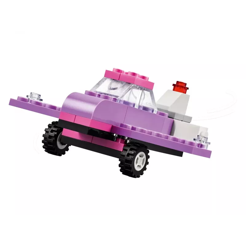 LEGO Classic Creative Vehicles Spalvingų automobilių rinkinys su policijos automobiliu ir 11023 žalia pagrindo plokštė 32x32
