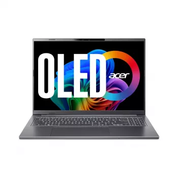 Acer Aspire 16 AI A16-61M-R4JE nešiojamas kompiuteris, AMD Ryzen AI 7 350, 16 colių WUXGA, 32GB, 1TB SSD, Windows 11 Home, angliška QWERTY klaviatūra