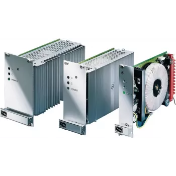 SCHROFF Linijinis reguliatorius – maitinimo šaltinis (stelažinis, montuojamas į stelažą) – AC 115-230 V – 50 W – 3U – 48,3 cm (19 inch) (13105012)