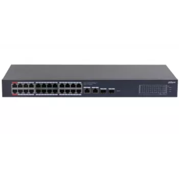 Dahua Technology CS4228-24GT-375 Valdomas L2 Gigabit Ethernet (10/100/1000) Power over Ethernet (PoE) juodas