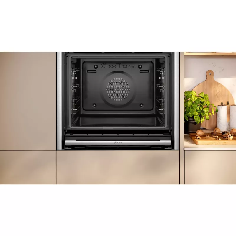 Neff B64CT73N0 orkaitė 71 L juoda, nerūdijantis plienas