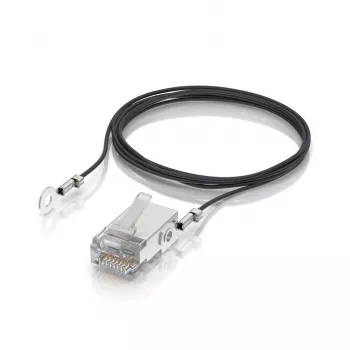 Tinklo kabelis Ubiquiti UISP-CONNECTOR-GND 1 m RJ-45 juodas