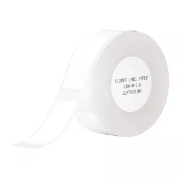 Lipnios etiketės NIIMBOT T15×30mm 210 vnt. baltos — terminės perdavimo etiketės 15×30 mm