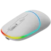 Canyon MW-22 CNS-CMSW22SW Pelė – 2 viename Bluetooth/2,4 GHz – optinė – 800/1200/1600 DPI – 4 mygtukai – RGB apšvietimas – įkraunama – Sniego Baltumo
