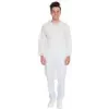 HYGOSTAR ECO HYGOBASE vienkartinis lankytojų chalatas, baltas, XXXXL, 10 vnt.