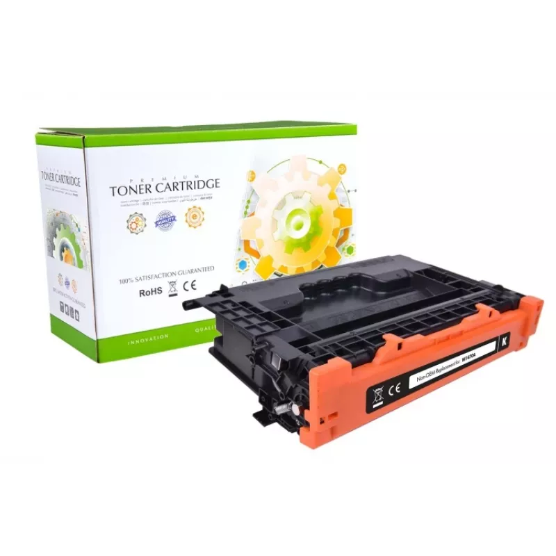 Suderinama Static Control HP W1470A kasetė, juoda (10500 p.)