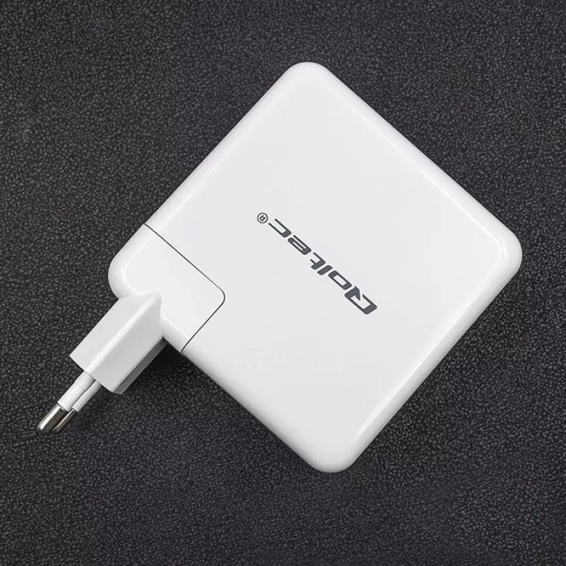 QOLTEC 51709, 96W USB-C PD įkroviklis, išėjimo diapazonas 5V–20V
