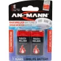 Įkraunama baterija Ansmann 1515-0006 9V (2 vnt.)
