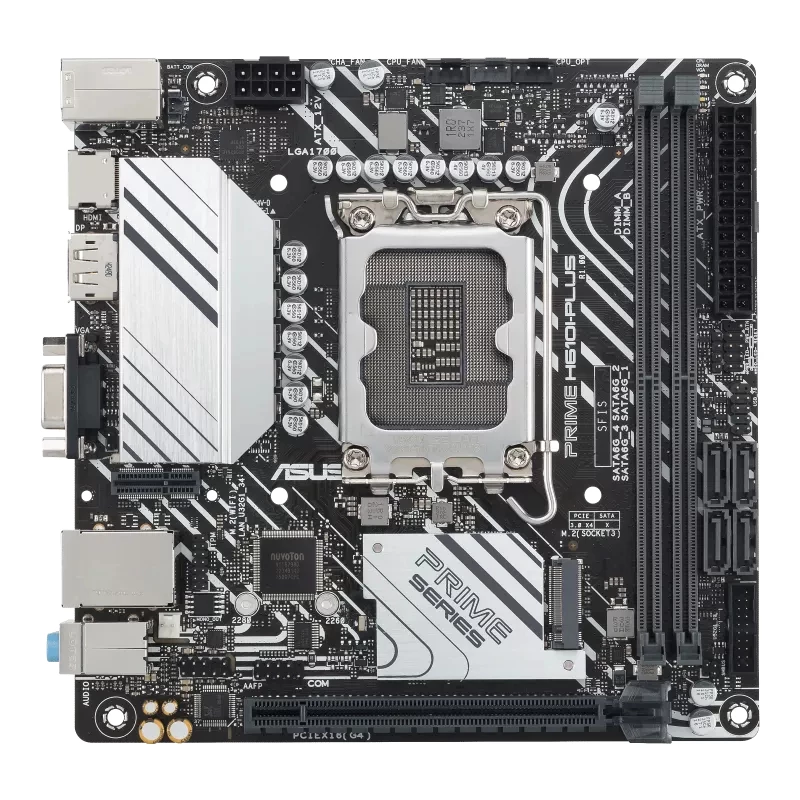 ASUS PRIME H610I-PLUS-CSM pagrindinė plokštė Intel H610 LGA 1700 mini ITX