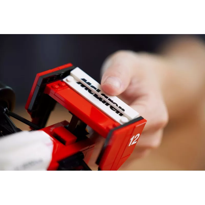 LEGO ICONS McLaren MP4/4 Ayrton Senna 10330 – konstruktorius modelis suaugusiems