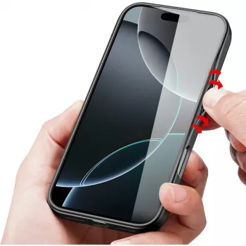 nevox StyleShell NYLO dėklas iPhone 17 Pro Max 6,9 juodas (2529)