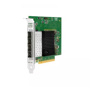 Hewlett Packard Enterprise Intel E810-XXVDA4 - tinklo adapteris - PCIe 4,0 x16 - 25 Gigabit SFP28 x 4 - skirtas Edgeline e920, ProLiant DL20 Gen10, DL325 Gen10, DL345 Gen10, DL360 Gen10