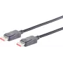 DisplayPort kabelis S/CONN 10-76025 1 m Juodas