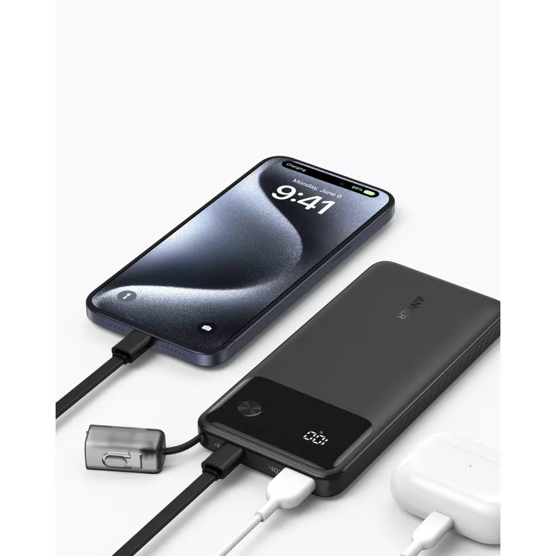 Anker Innovations Power Bank 10 000 mAh 22,5 W Juoda (A1388G11)