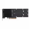 Synology M2D20 M.2 NVMe SSD adapterio kortelė PCIe