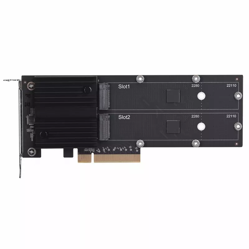 Synology M2D20 M.2 NVMe SSD adapterio kortelė PCIe