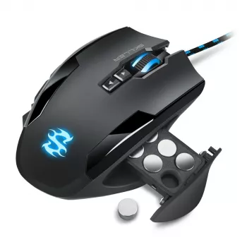 Sharkoon Skiller SGM1 pelė žaidimams, dešinei rankai, USB-A, optinė, 10800 DPI