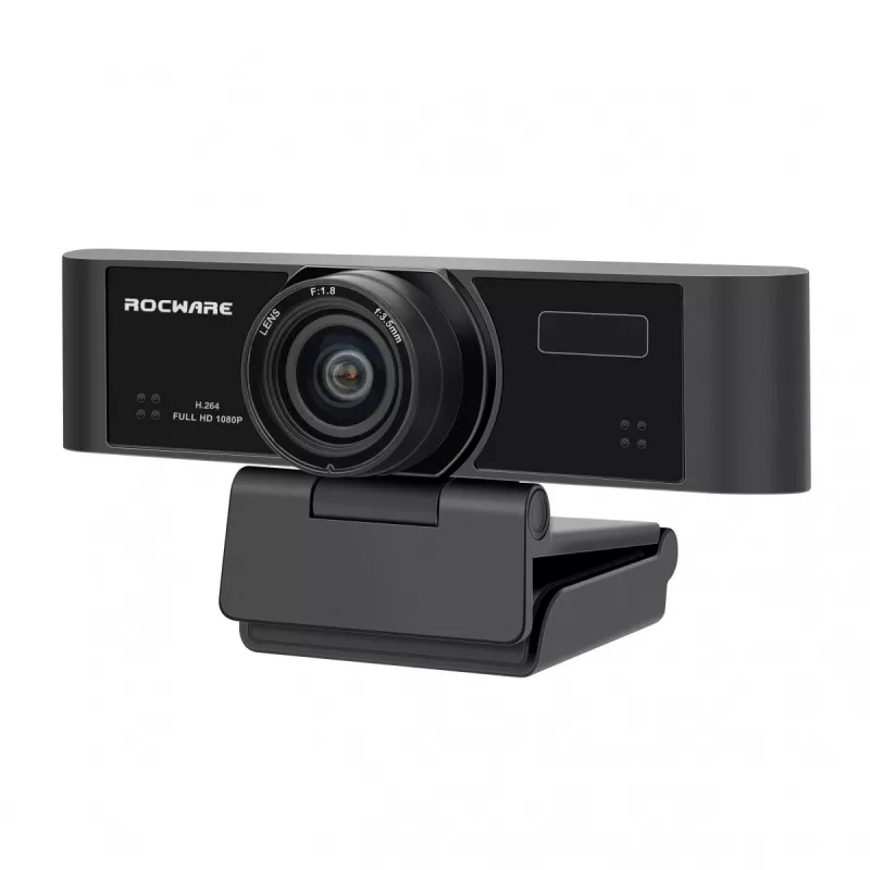 Web kamera ROCWARE RC15 720p raiška su įmontuotu mikrofonu