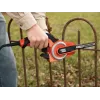 Juostinis šlifuoklis Black & Decker KA902EK — 400 W, reguliuojamas greitis, šlifavimo plokštė 451×13 mm, 230 V, 3 m laidas, su dėklu