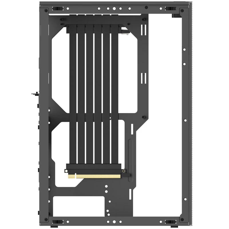 Supd Riser Ribbon Cable - PCIe 4.0, 270 mm, juodas