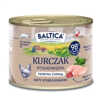 BALTICA regional flavours Vištiena – šlapias ėdalas katėms – 185g