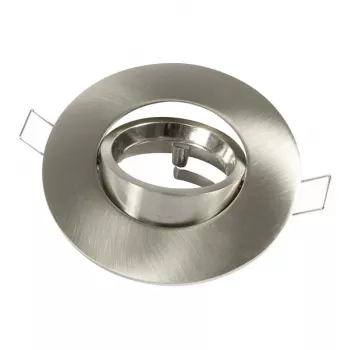 Synergy 21 LED Retrofit GU10 / GX5 - 3 įleidžiamo lubinio šviestuvo rinkinys D03-sidabrinis