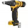 DeWALT DCF403NT-XJ kniedžių pistoletas Juodas, Geltonas 2,4; 3,2; 4; 4,8 mm 10000 kN