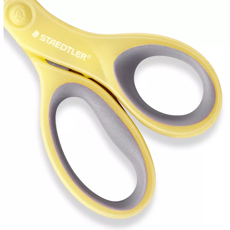 Žirklės Staedtler Noris 14 cm – įvairių spalvų rankenos, modelis 965 14P BK