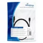 Įkrovimo ir sinchronizavimo laidas MediaRange MRCS184 USB 2.0 į micro USB 2.0 B kištuką 1,8 m juodas