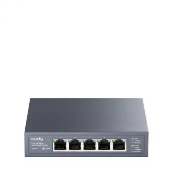 Cudy HS105 5 prievadų nevaldomas tinklo jungiklis, 100/1000/2500 Mbps