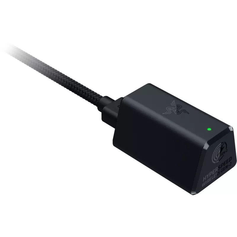 Razer BlackShark V3 Pro belaidės ausinės žaidimams, juodos, ANC, 2,4 GHz dongle, Bluetooth, USB, 3,5 mm lizdas