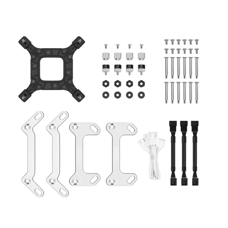 DeepCool LS720 SE WH procesoriaus skysčio aušintuvas 360 mm baltas