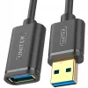 Unitek Y-C4030GBK USB 3.1 Gen 1 ilginamasis kabelis, A tipo kištukas į lizdą, 3 m, juodas