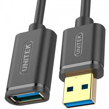 USB laidas Unitek Y-C4030GBK 3 m USB 3.1 Type-A į Type-B (duomenims ir įkrovimui)