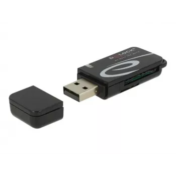 Card Reader DeLOCK Mini USB 2.0 su SD ir Micro SD lizdu