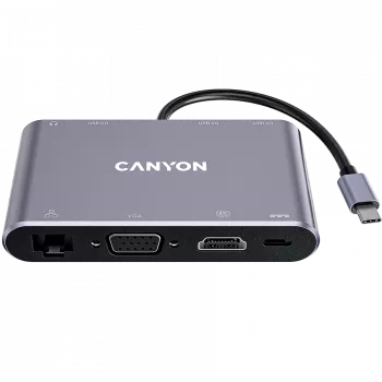 Canyon DS-14 - doku stotelė - USB-C - VGA, HDMI