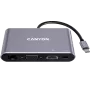 Canyon DS-14 - doku stotelė - USB-C - VGA, HDMI