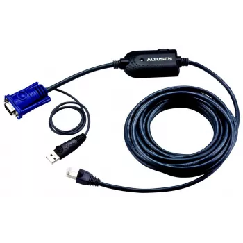ATEN KA7970 USB–VGA į Cat5e/6 KVM adapterio kabelis (CPU modulis)