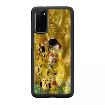 Apsauginis dėklas iKins Samsung Galaxy S20, juodas, plonas TPU dangtelis