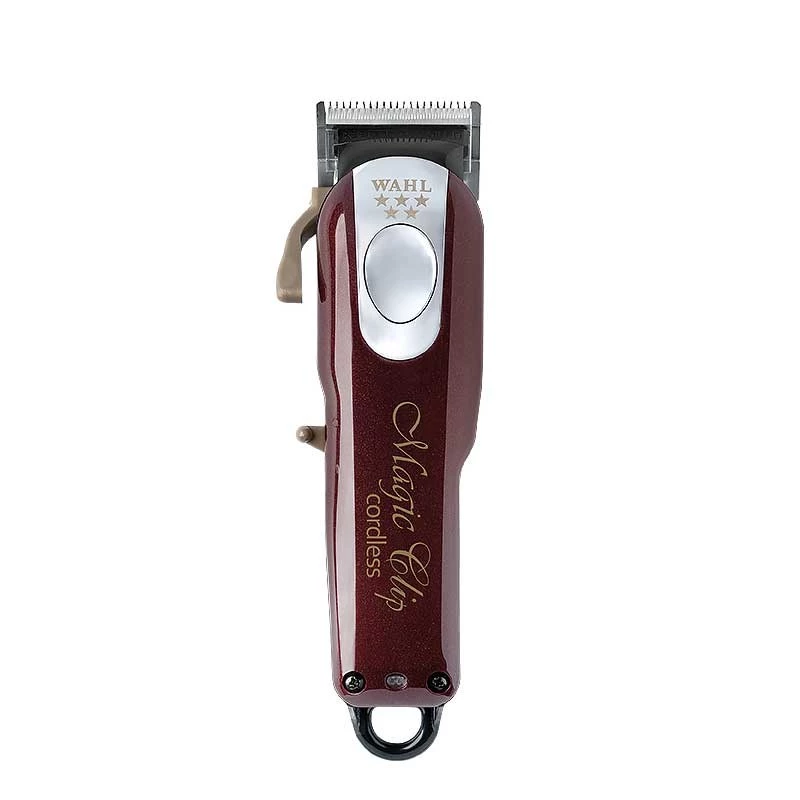 Wahl Cordless Magic Clip Burgundy plaukų kirpimo mašinėlė 0,8–2,5 mm